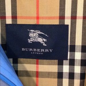 Burberry short cotton coat